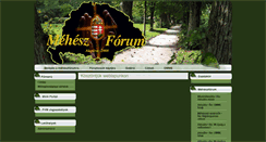 Desktop Screenshot of meheszforum.hu